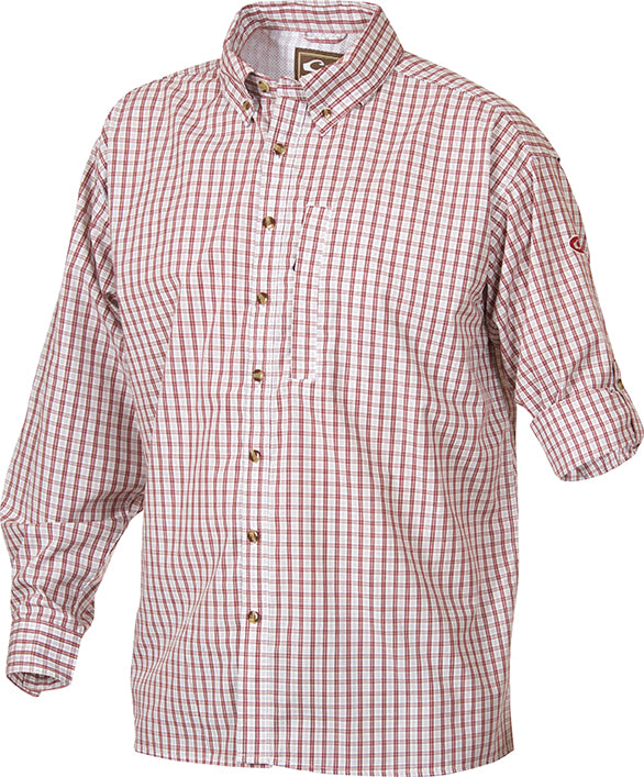 The Pit Delta Shirt - Long Sleeve Cotton T-Shirt for Men | Casual & Comfortable Wear for Everyday, Work & Outdoor Activities