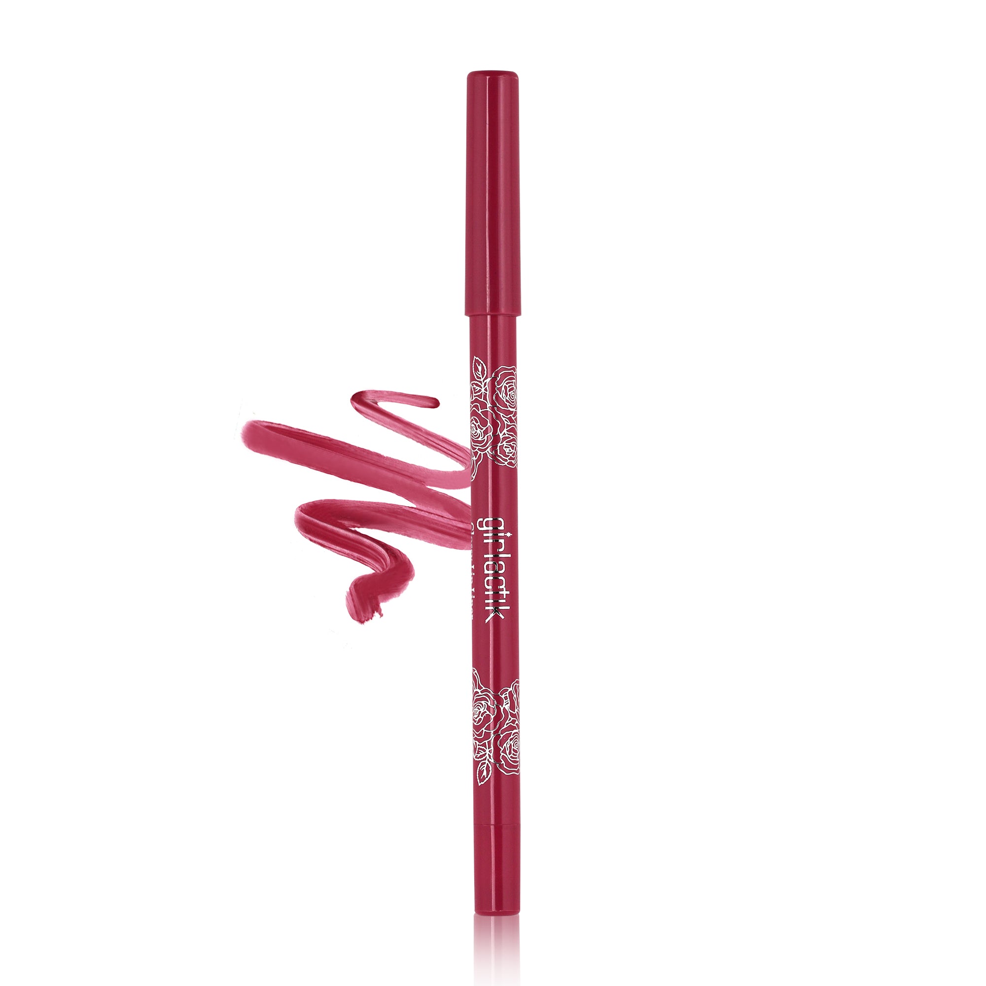 Long-Lasting Glossy Lip Liner Pencil - Waterproof & Smudge-Proof for Precise Lip Definition | Perfect for Everyday Makeup, Night Out & Special Occasions