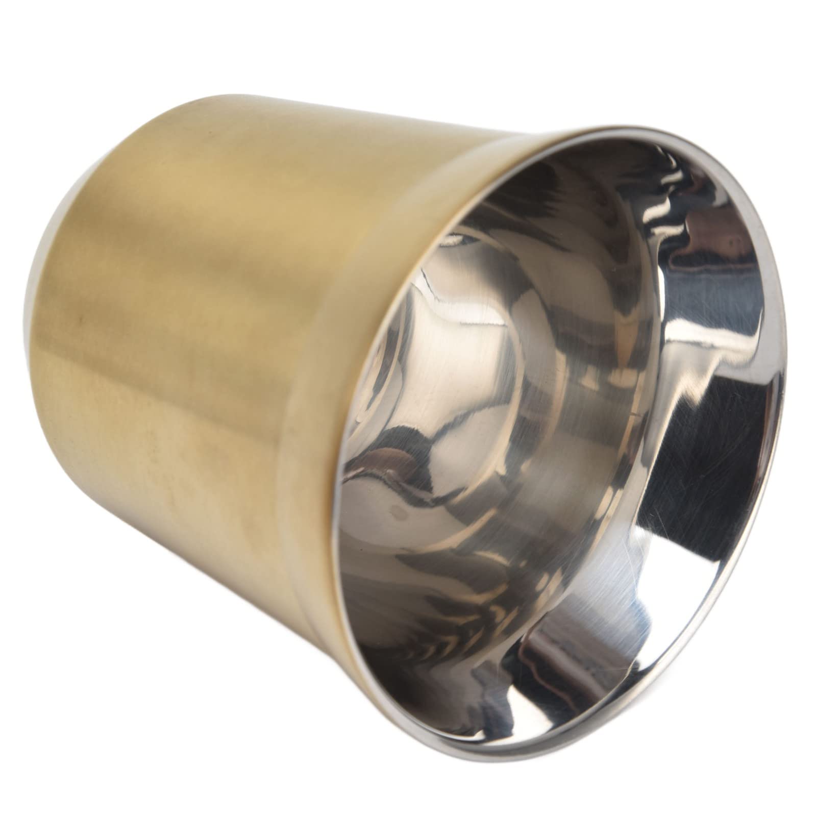 Premium Stainless Steel Coffee Cups - Double Wall Insulated, Heat & Rust Resistant, Elegant Gold Finish - Perfect for Outdoor Camping, Travel, and Office Use