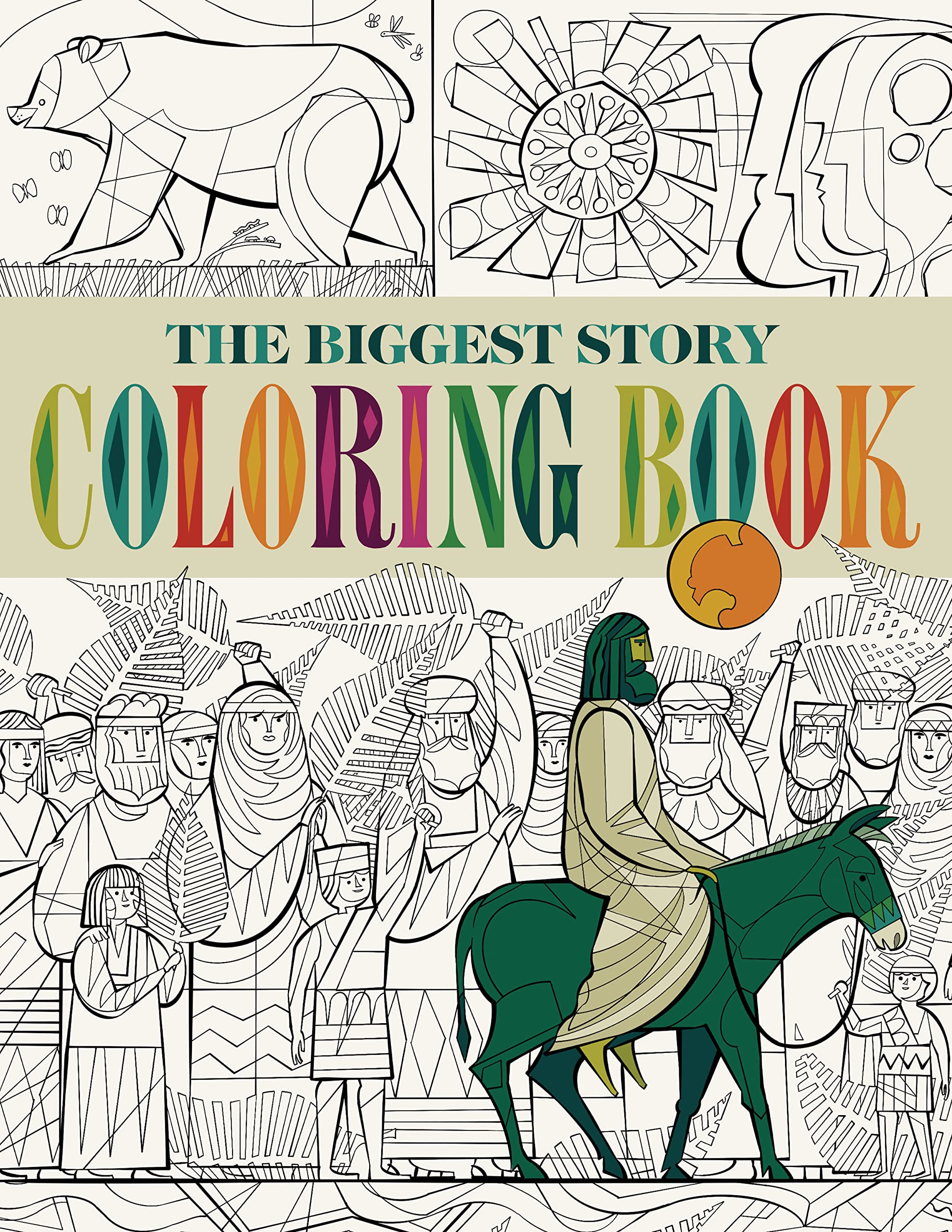 The Biggest Story Bible Coloring Book - Christian Kids Activity for Sunday School & Home Bible Study | Fun & Educational Gift for Children