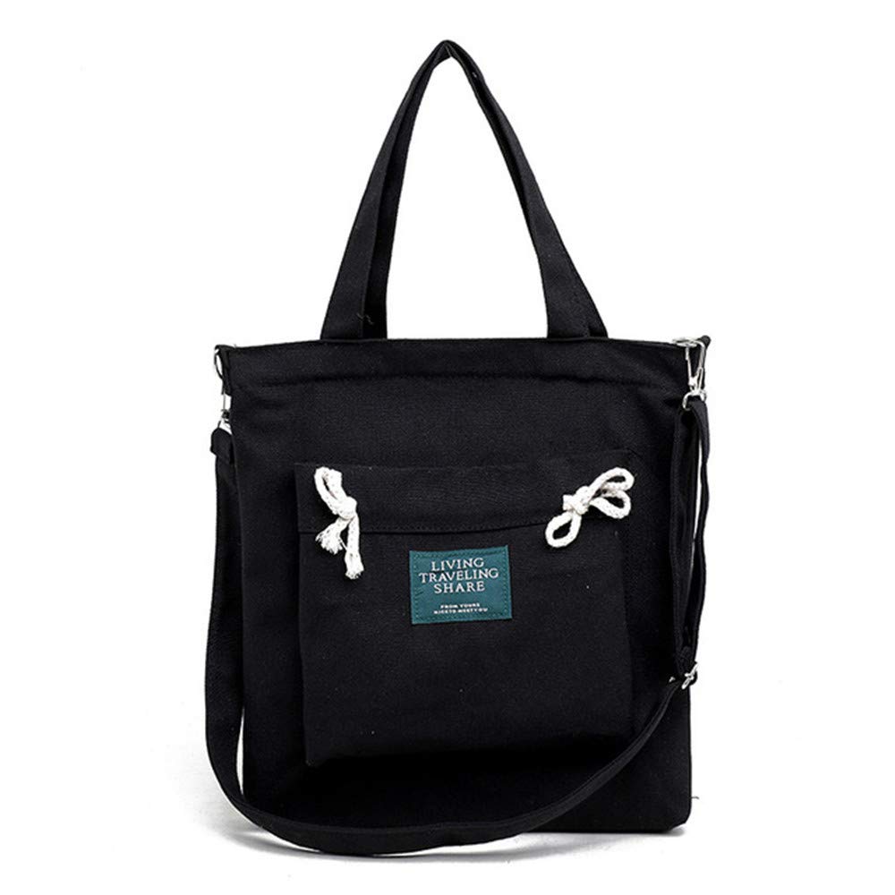 Lightweight Women's Crossbody Bag - Large Canvas Shoulder Purse with Zipper for Casual Travel & Everyday Use | Stylish Tote Handbag for Work, Shopping & Outings