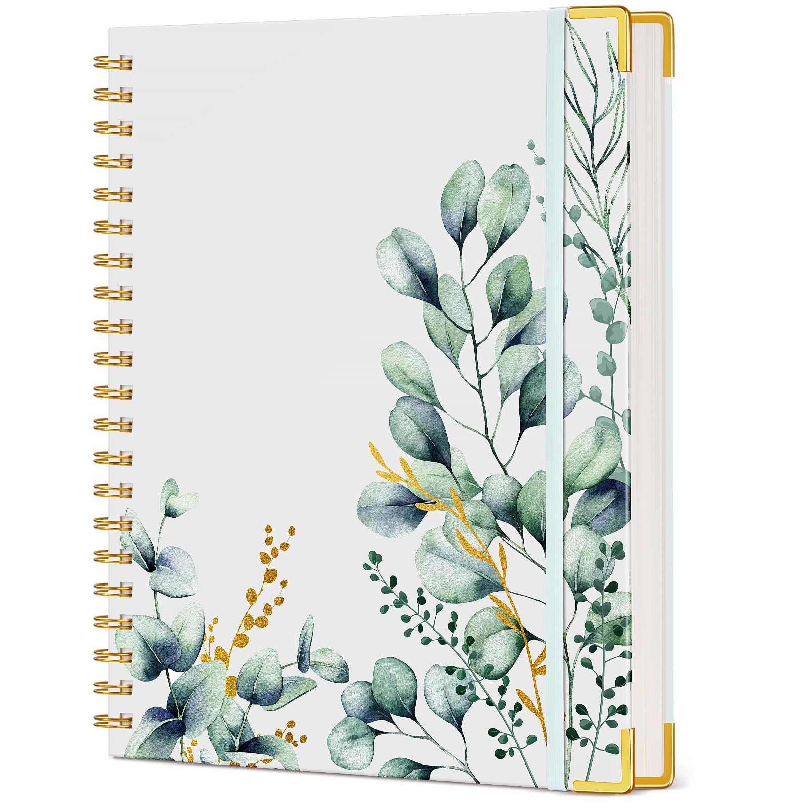 Aesthetic Spiral Notebook Journal for Women - 200 Pages Lined Notebook 8.5
