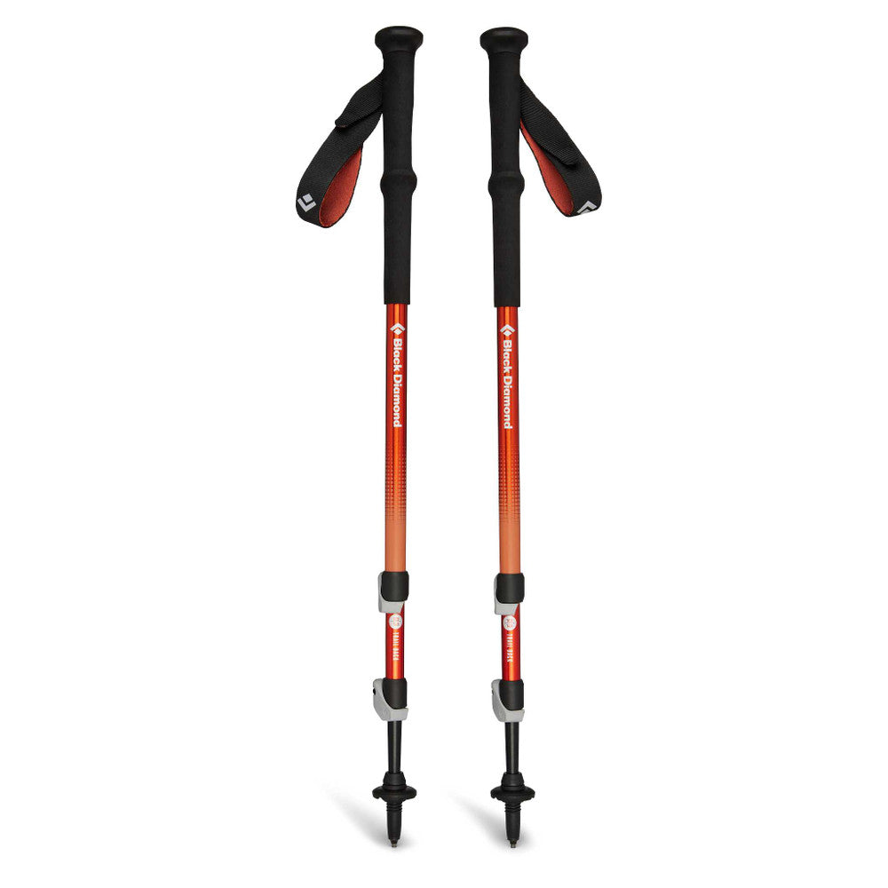 Black Diamond Trail Back Trekking Poles - Lightweight Adjustable Hiking Sticks for Men & Women - Perfect for Backpacking, Mountain Climbing & Outdoor Adventures