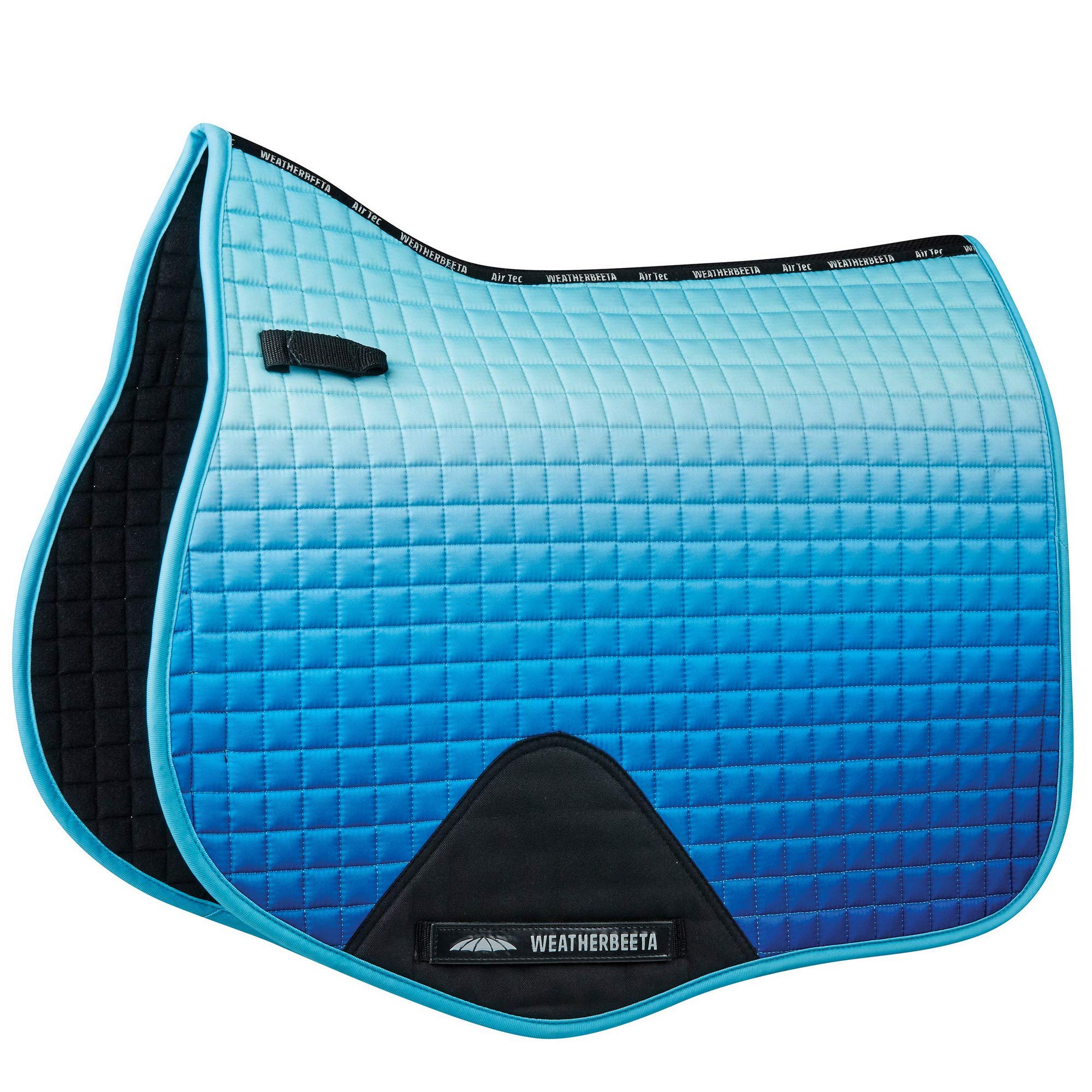 Weatherbeeta Prime Ombre All Purpose Saddle Pad - Sunflower Field Design - Pony Size - Breathable & Comfortable for Equestrian Riding & Training