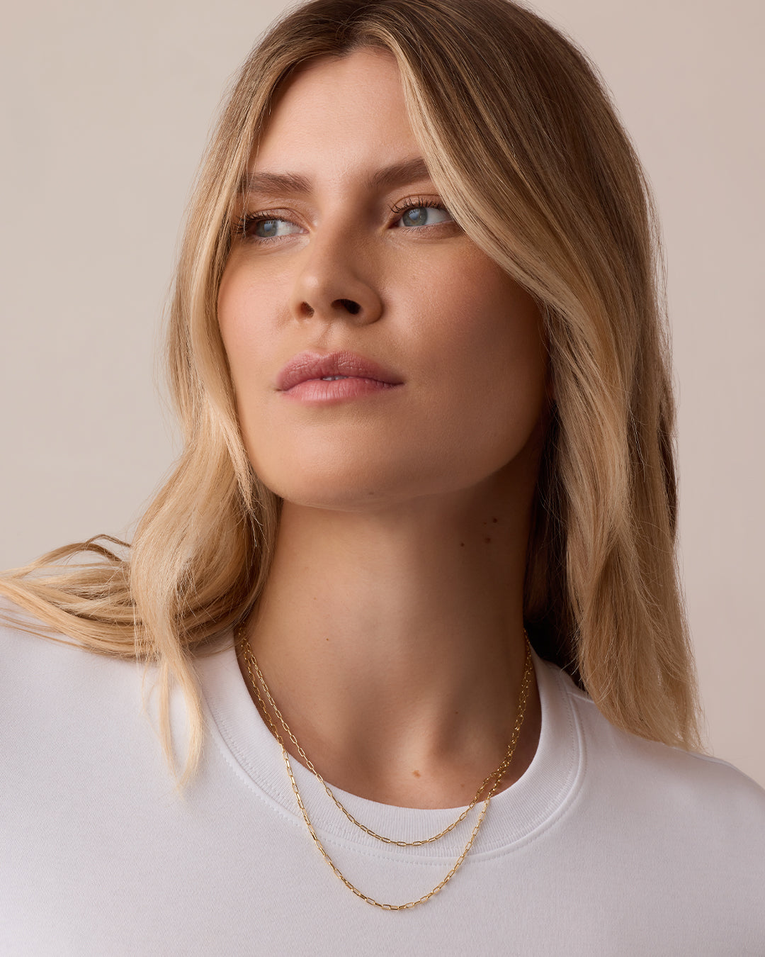 Parker Delicate Necklace - Elegant 14K Gold Plated Dainty Pendant Necklace for Women, Perfect for Valentine's Day Gifts, Anniversary & Everyday Wear