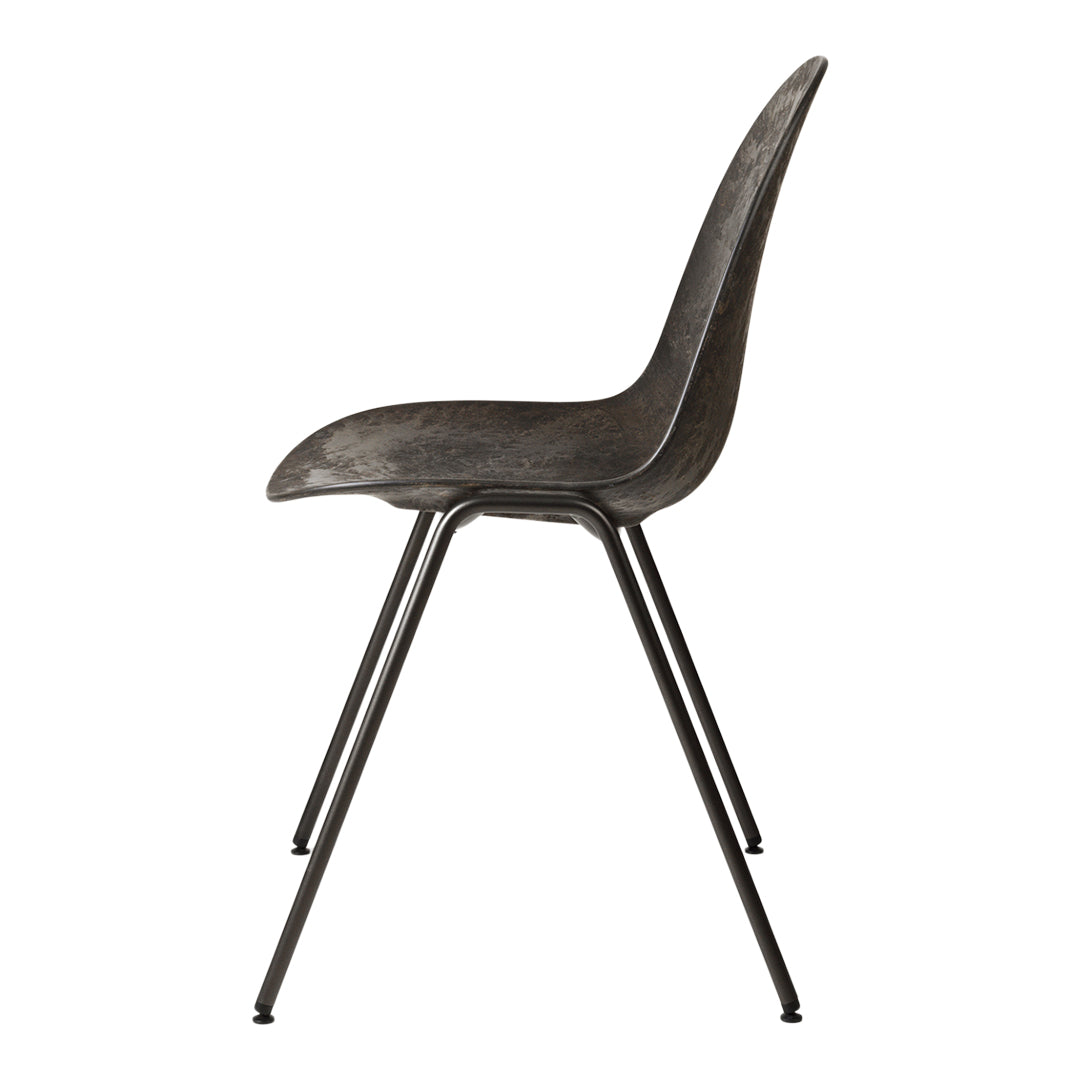 Eternity Modern Dining Chair - Mid Century Style Wooden Seat with Upholstered Cushion - Perfect for Kitchen, Dining Room & Breakfast Nook