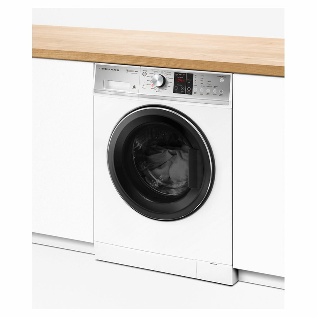 Fisher & Paykel WH1060P3 10kg Front Load Washing Machine - Energy Efficient, Quiet Operation for Apartments & Small Homes