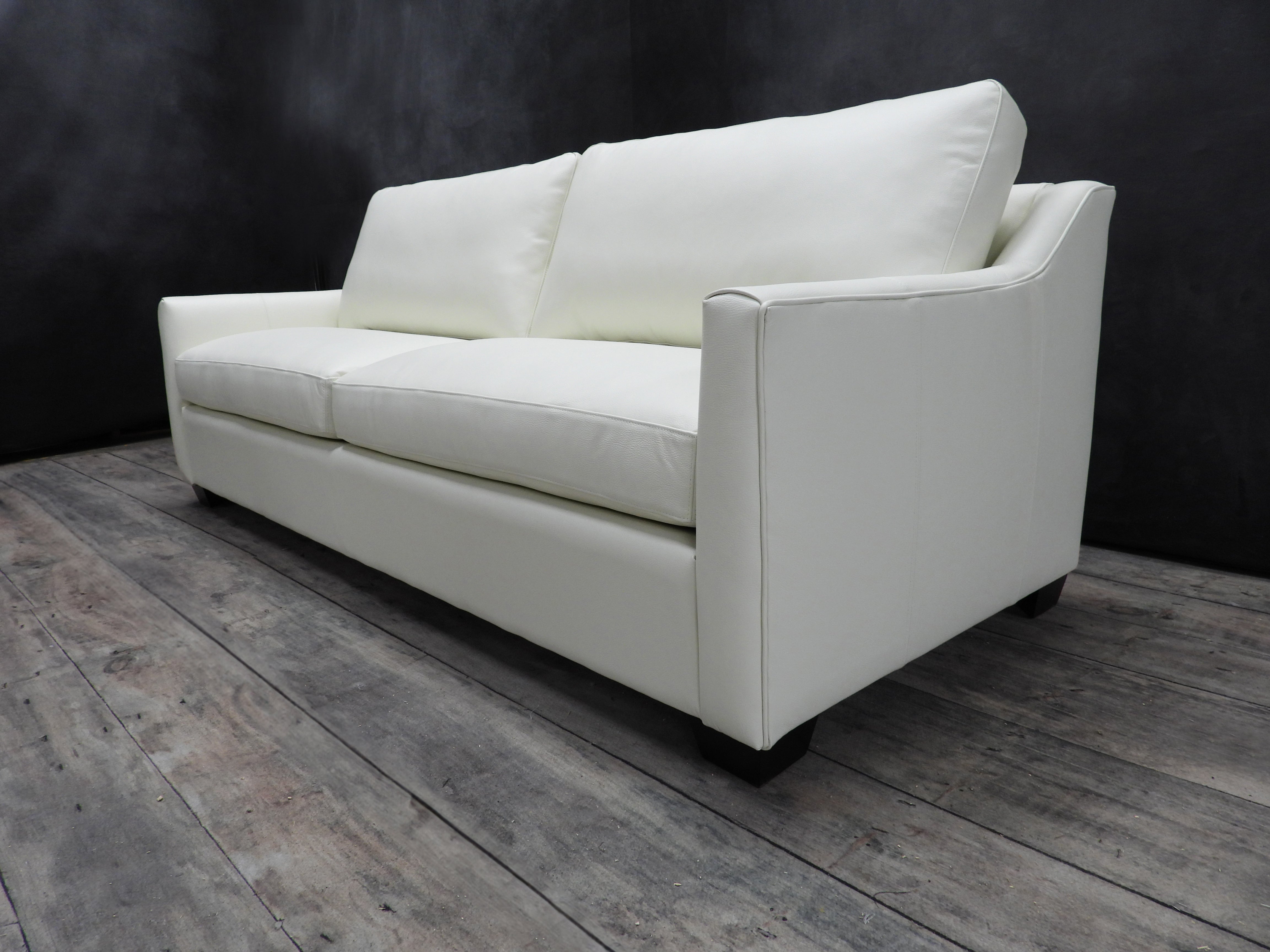 Lotus Leather Sofa Bed - Convertible 3-in-1 Folding Futon Couch with Storage | Modern Sleeper Sofa for Small Spaces, Living Room, Guest Room & Apartments | Premium PU Leather, Easy Assembly & Space Saving Design