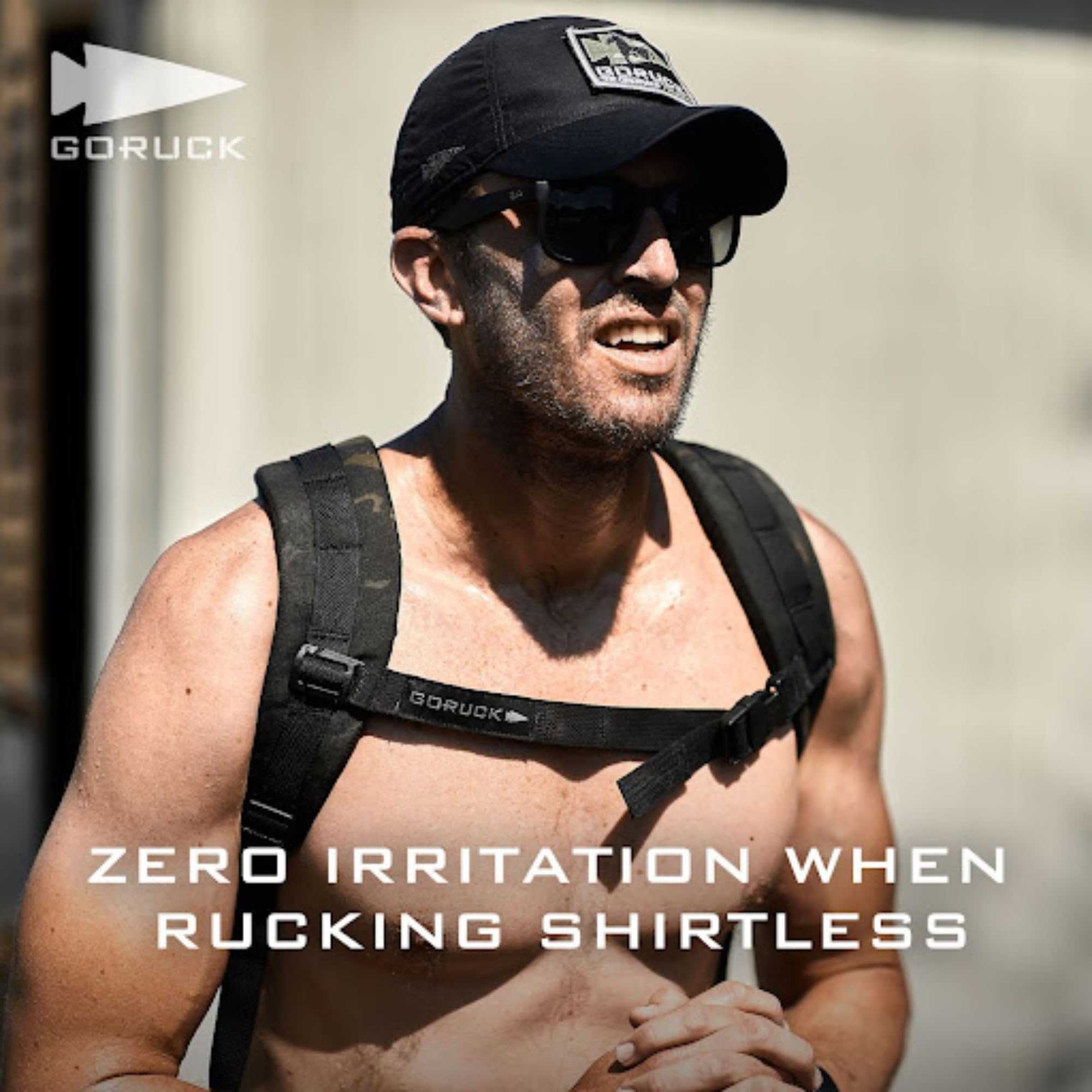 GORUCK Ruck Plate Carrier 3.0 - Lightweight Weighted Training Backpack with Ergonomic Support & Padded Straps - Compatible with GORUCK Ruck Plates - Perfect for Rucking, Hiking & Fitness Workouts