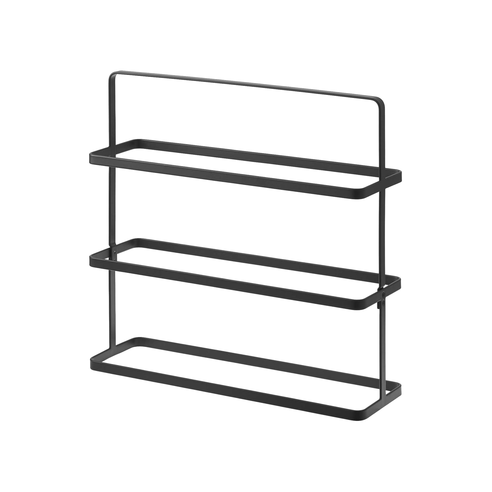 18-Inch Steel Shoe Rack Organizer - Space Saving Entryway Storage for Sneakers, Boots & Sandals - Perfect for Closet, Bedroom or Mudroom Organization