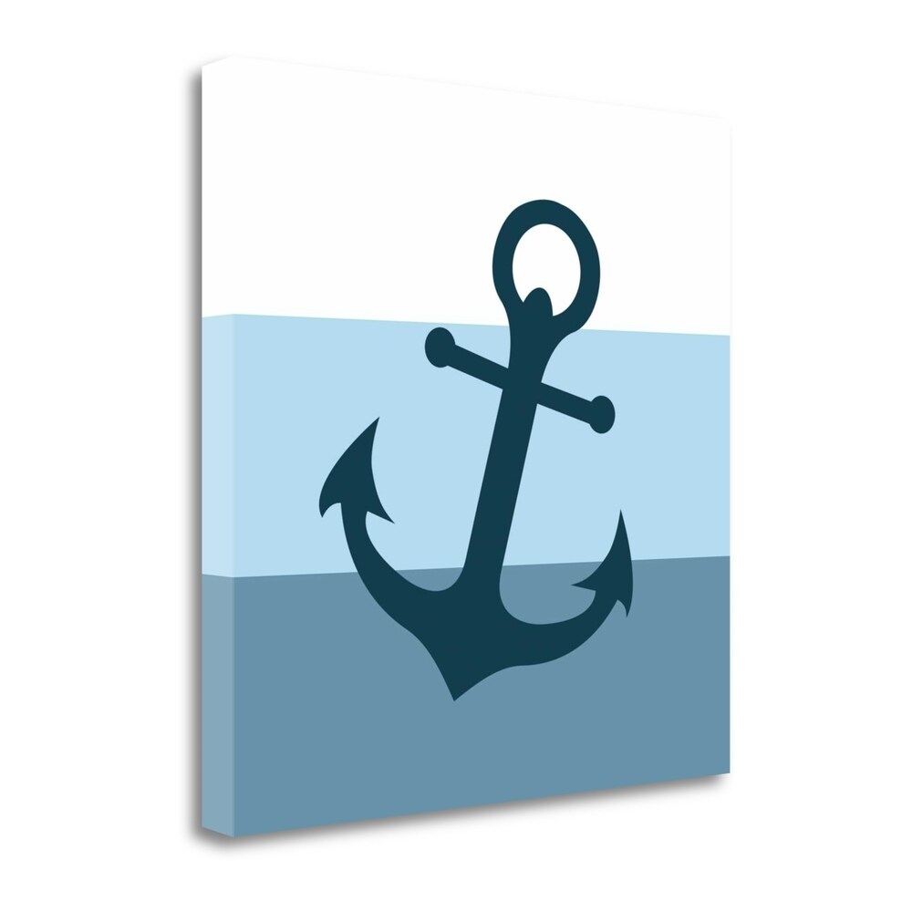 Anchor By Tamara Robinson - Premium Fine Art Giclee Print on Gallery Wrapped Canvas - Ready to Hang Wall Decor for Living Room, Bedroom & Office