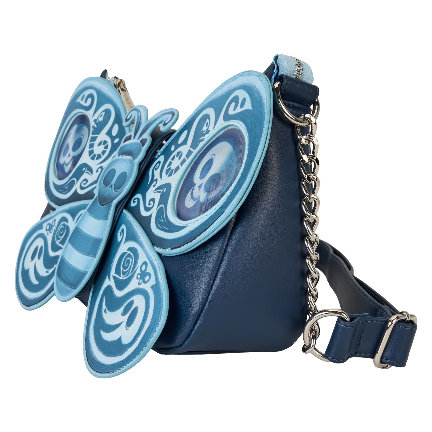 Corpse Bride Butterfly Lenticular Crossbody Bag - Tim Burton Inspired Gothic Handbag for Women, Perfect for Halloween, Cosplay, and Themed Parties