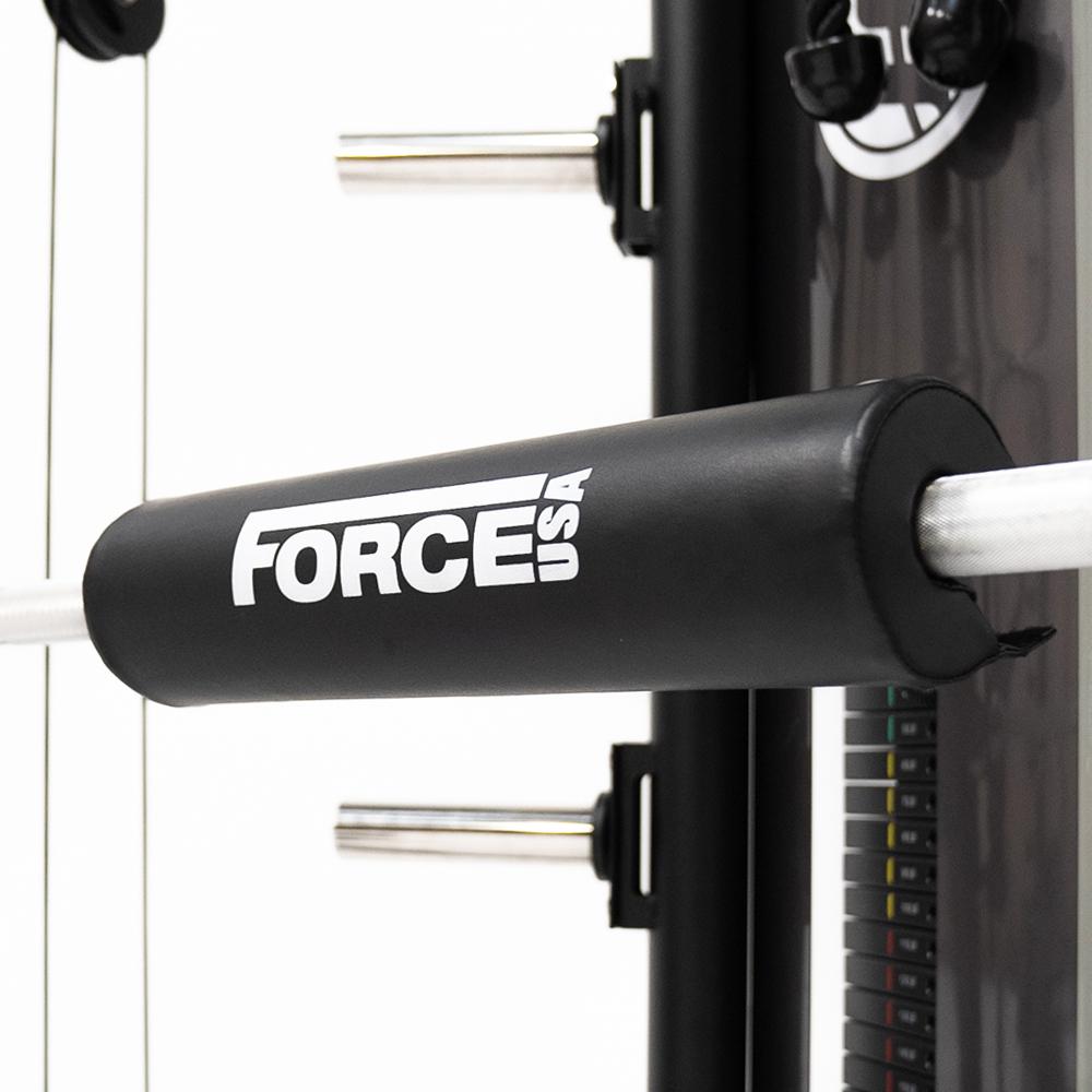 Force USA Barbell Pad - Thick Squat Pad for Weightlifting, Hip Thrusts & Leg Workouts - Comfortable & Durable for Home & Gym Training