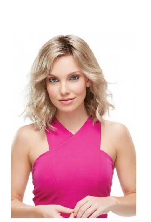 Scarlett Lace Front Large Cap Wig - Natural Looking Human Hair Wig for Women with Adjustable Straps | Perfect for Cosplay, Daily Wear, and Special Occasions