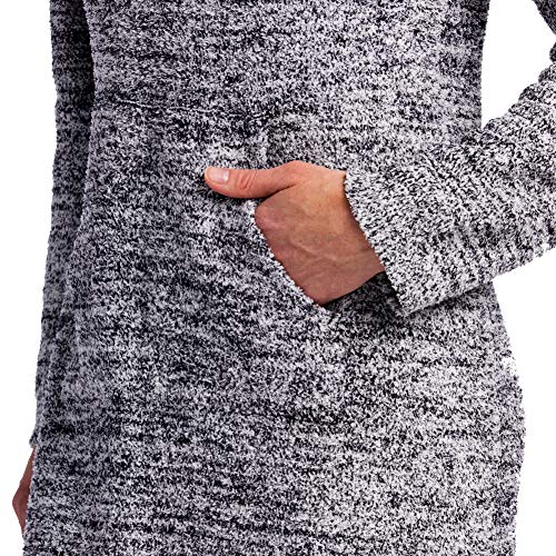 Softies Women's Ultra Soft Marshmallow Hooded Lounger - Cozy Fleece Hoodie for Home, Lounge & Outdoor Wear - Perfect for Relaxing, Netflix Nights & Errands