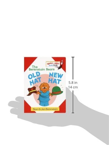 Old Hat New Hat - Bright & Early Board Books for Toddlers | Fun Learning & Storytime | Perfect for Early Reading & Bedtime
