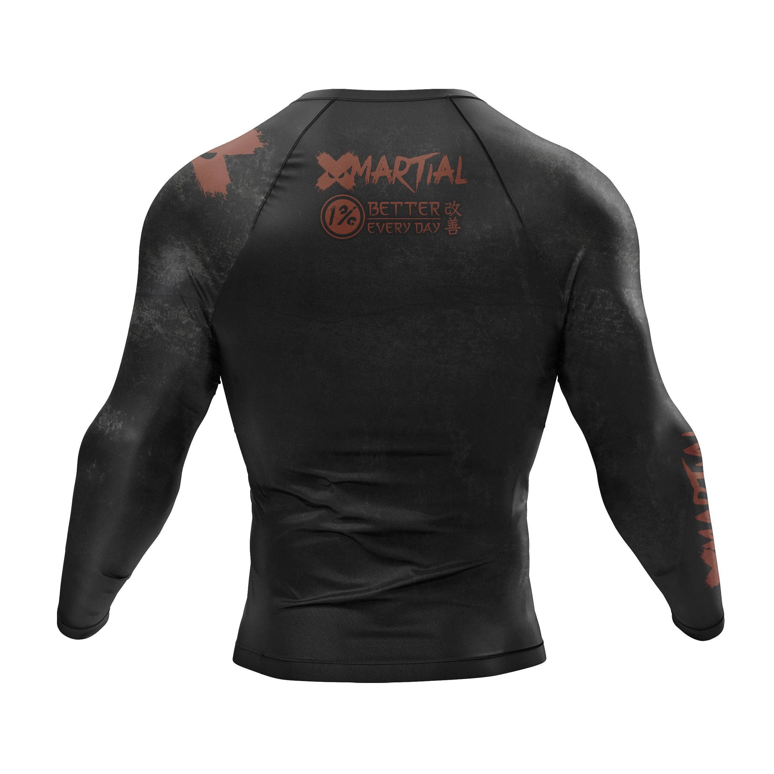 Minimalist BJJ Rash Guard - Lightweight & Breathable for Brazilian Jiu-Jitsu Training - Perfect for MMA, No-Gi Grappling & Combat Sports