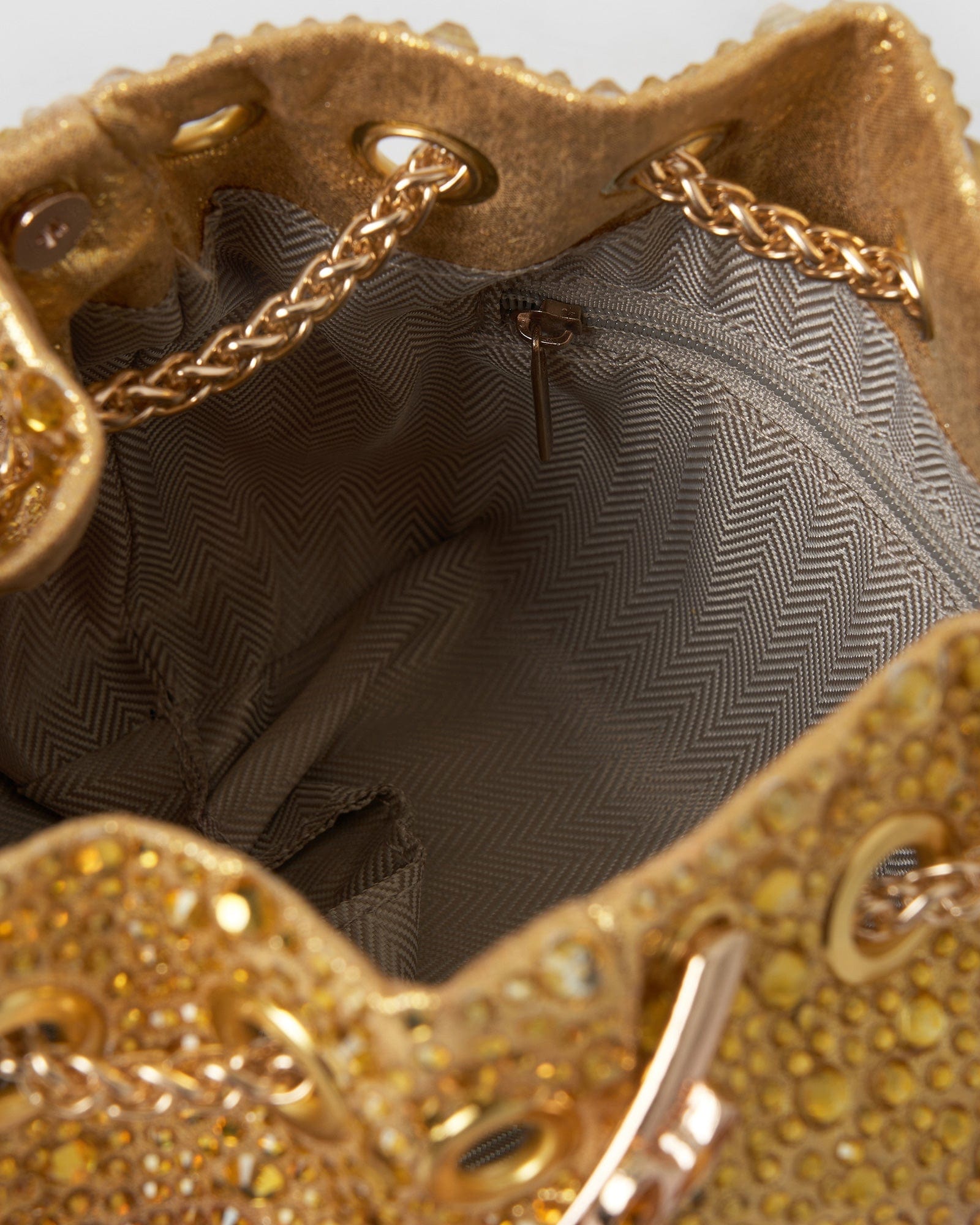 Izoa Crystal Bag Ombre - Elegant Glitter Clutch Purse for Women, Evening Parties, Weddings & Special Occasions