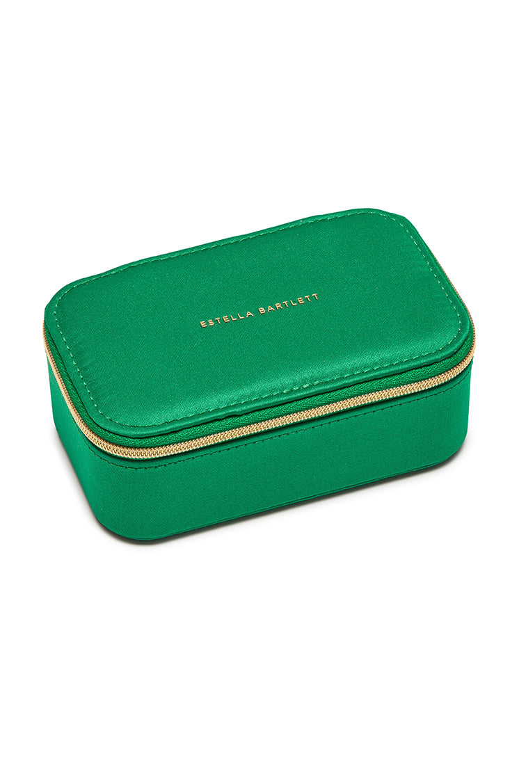 Mini Jewelry Box - Elegant & Compact Storage for Rings, Earrings & Necklaces - Perfect for Travel, Gifts & Home Organization