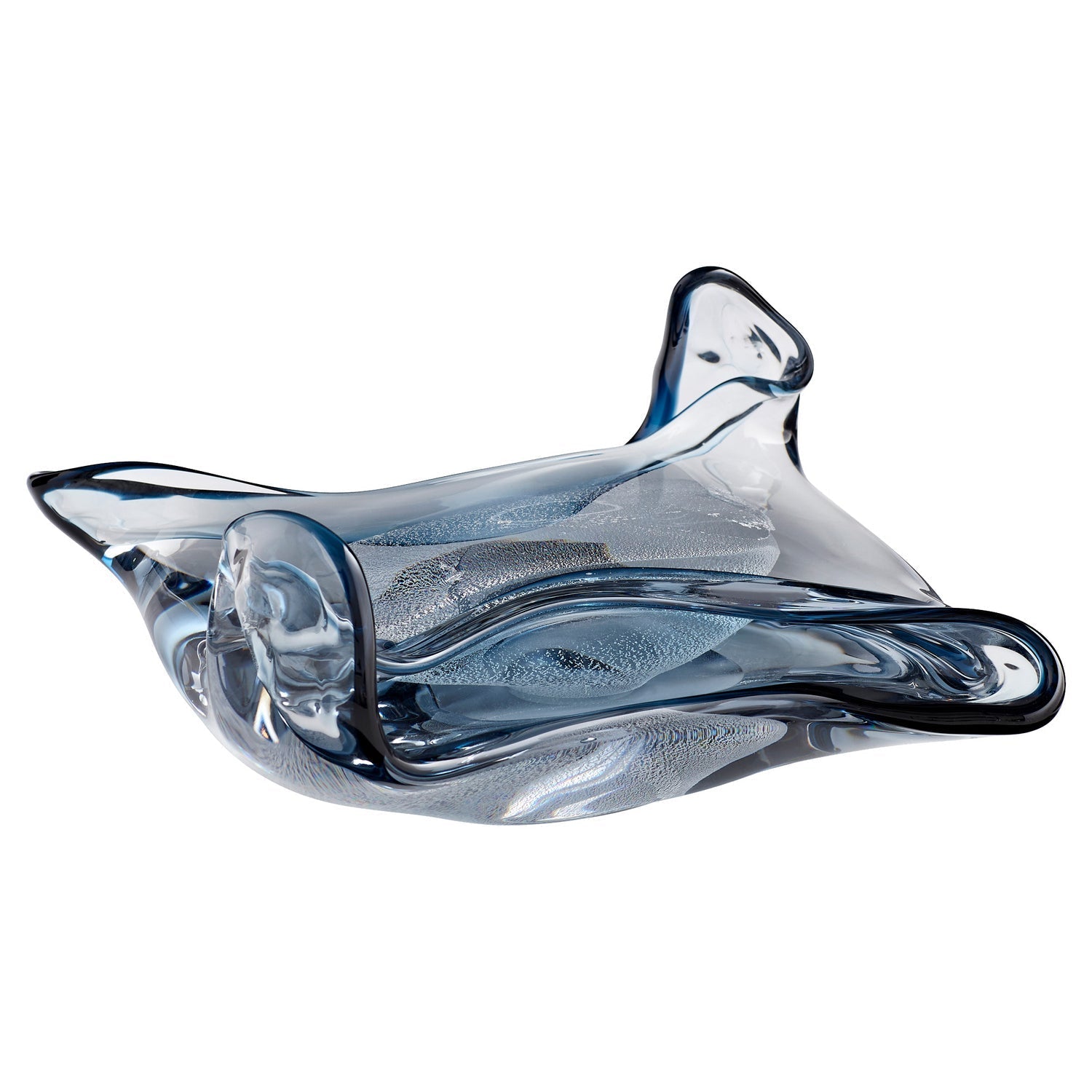 Cyan Design 11249 Oppulence Sculpture - Blue Home Decor for Living Room, Bedroom & Office | Elegant Handcrafted Art Piece for Modern Interiors