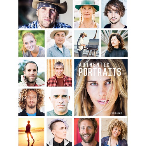 Chris Orwig Authentic Portraits Book - Capturing Soul, Meaning & Depth in Photography | Perfect for Portrait Photographers & Art Enthusiasts