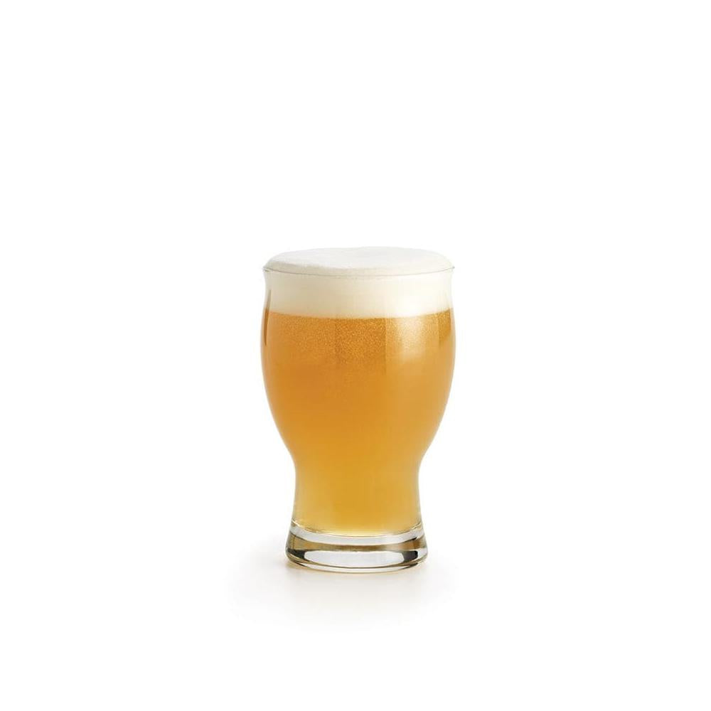 Libbey 14.25 Oz Stackable Craft Beer Glasses - Set of 12 for Home Bars, Pubs & Breweries - Durable Barware for IPA, Lager & Ale Enthusiasts