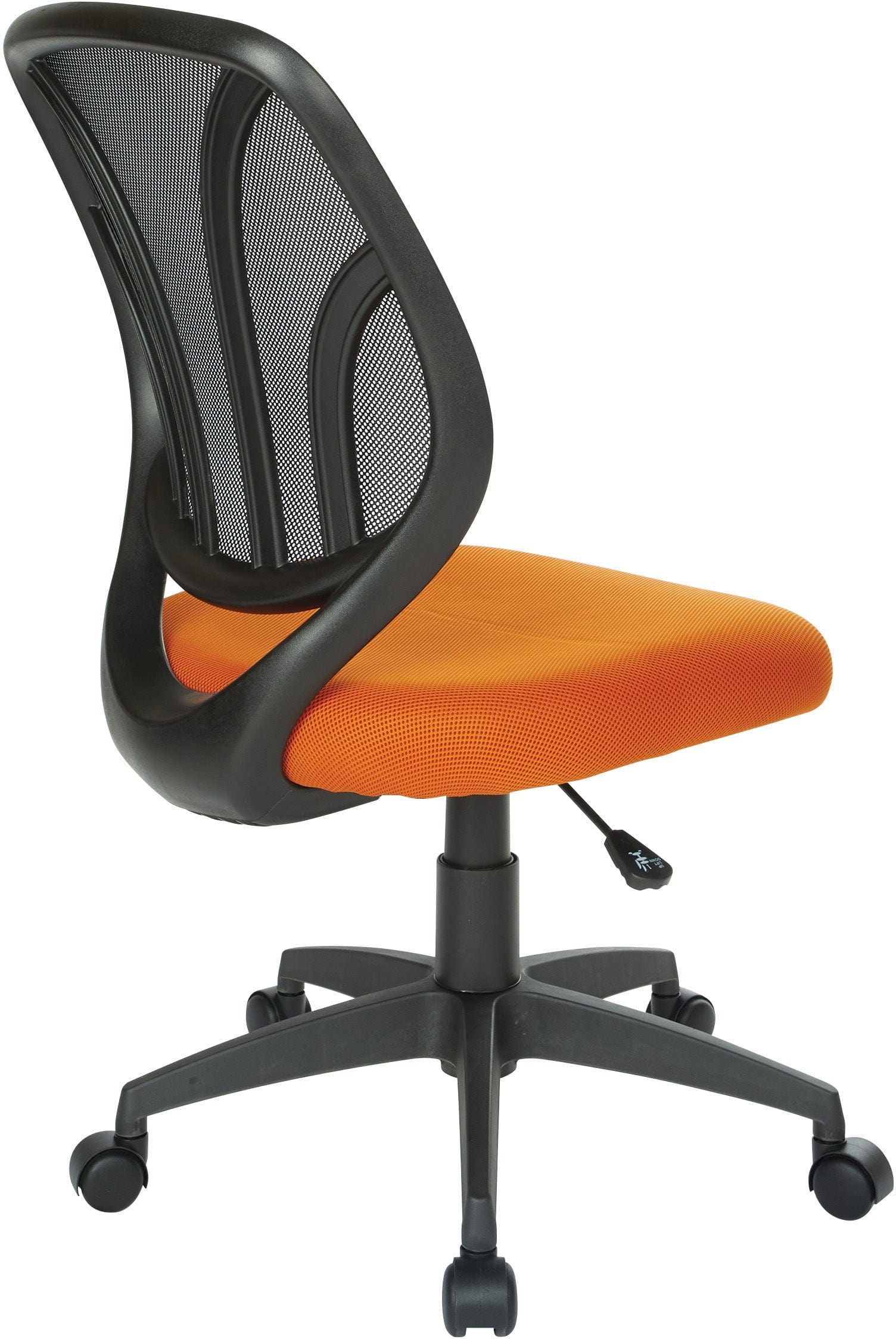 Office Star Screen Back Armless Task Chair [EM69200PN] - Ergonomic Mesh Office Chair for Home & Workspace, Ideal for Long Hours of Sitting & Computer Work