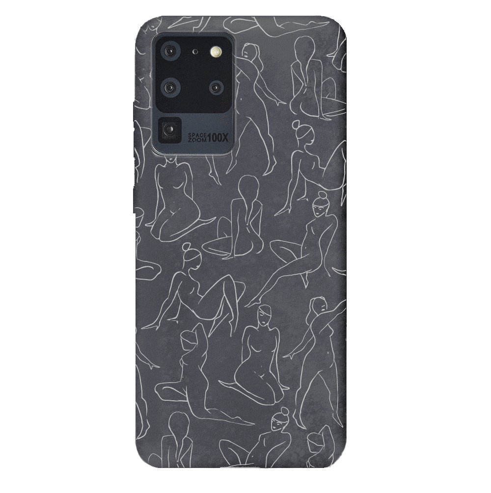 Stylish Samsung Phone Case with Smoke Design - Durable & Protective Cover for Galaxy Series - Perfect for Everyday Use, Travel & Work