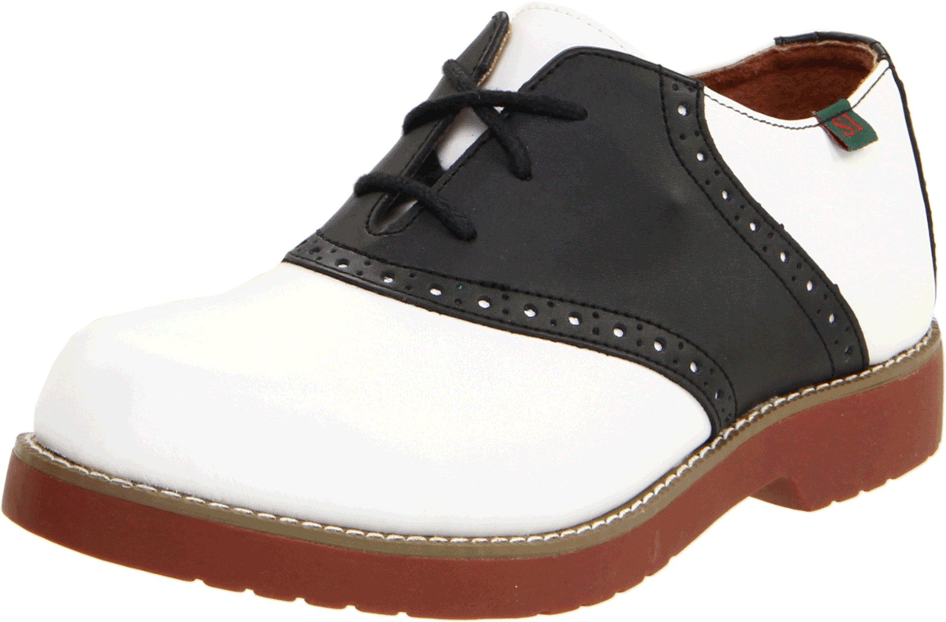 Women's Saddle Oxford Shoes for School - Classic Comfortable Leather School Shoes for Girls & Women | Perfect for Classrooms, Office Work & Casual Wear