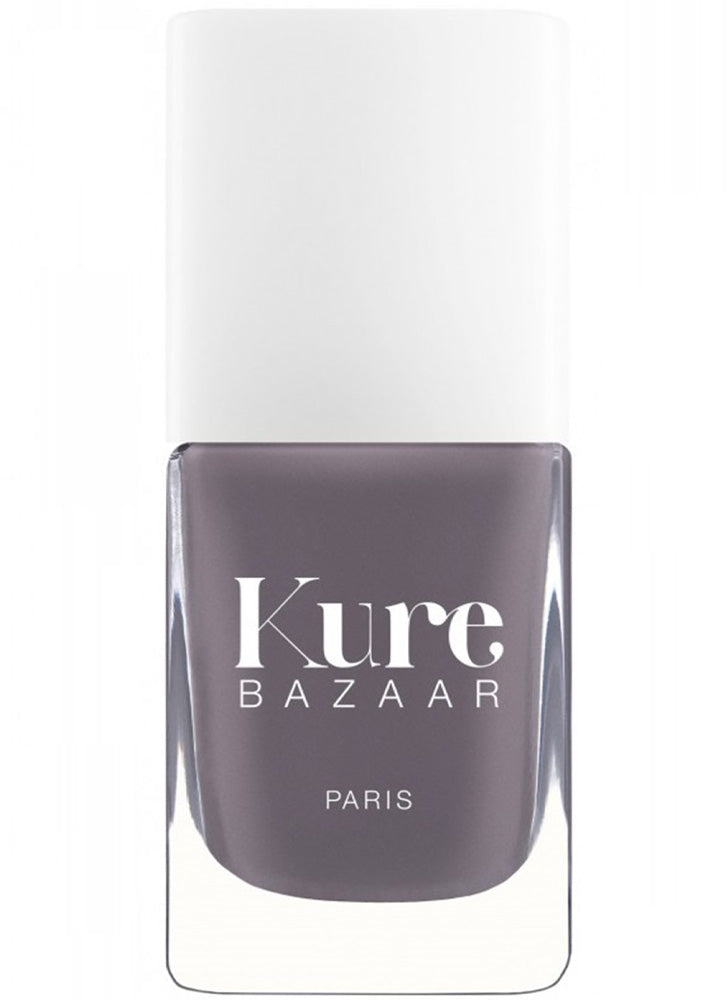 Kure Bazaar Vegan Nail Polish - ARDOISE Slate Gray | Non-Toxic, Long-Lasting Formula for Manicures & Pedicures | Perfect for Everyday Wear & Special Occasions