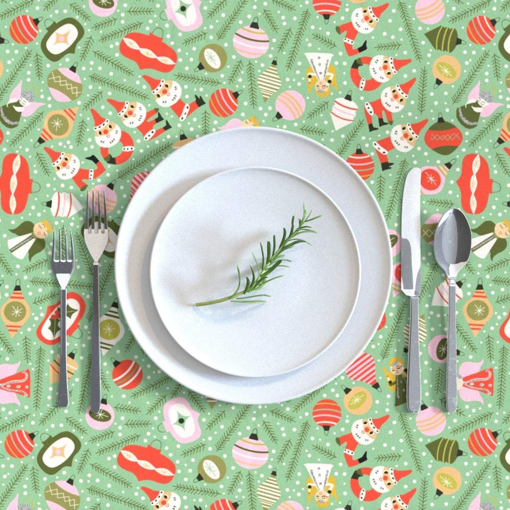 Custom Vintage Christmas Tablecloth - 70