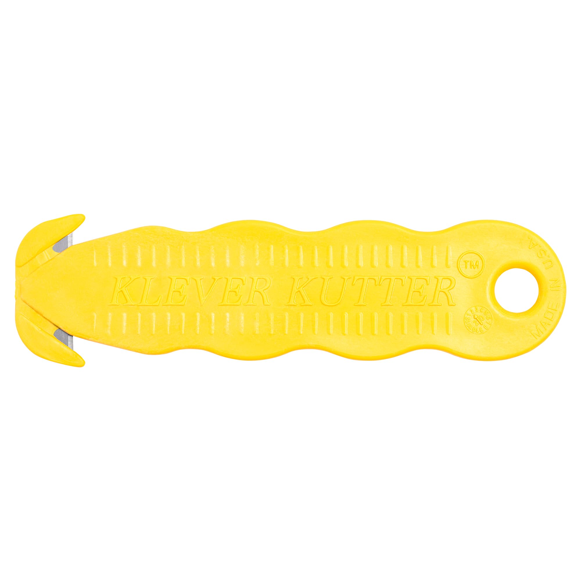 Klever Kutter Box Cutter - 100 Pack Bulk Utility Knives for Shipping, Packaging & Crafting | Heavy Duty Retractable Blades for Warehouse, Office & Home Use