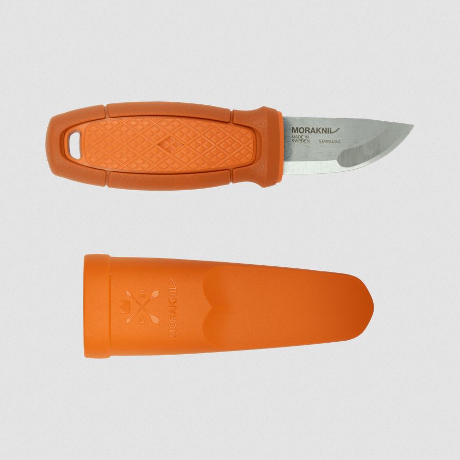 Mora Eldris Compact Outdoor Knife - Stainless Steel Blade, Ergonomic Handle for Camping, Hiking & Survival - Perfect for Bushcraft, Hunting & Everyday Carry (EDC)