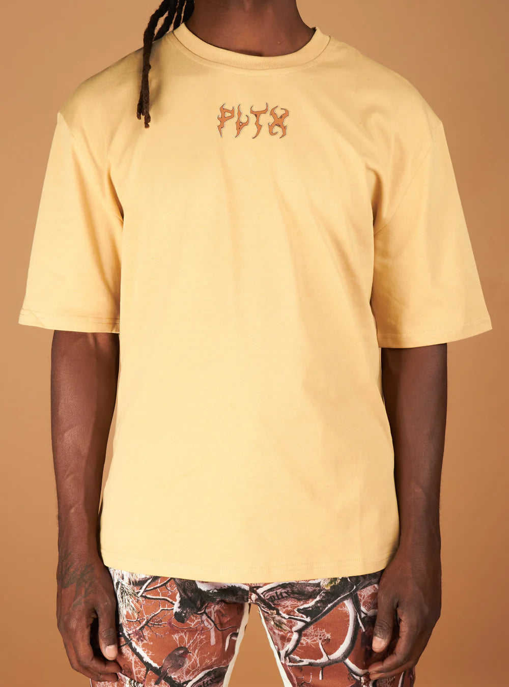 Political Slogan T-Shirt - Khaki Color - Premium Cotton Tee for Campaigns, Protests & Casual Wear