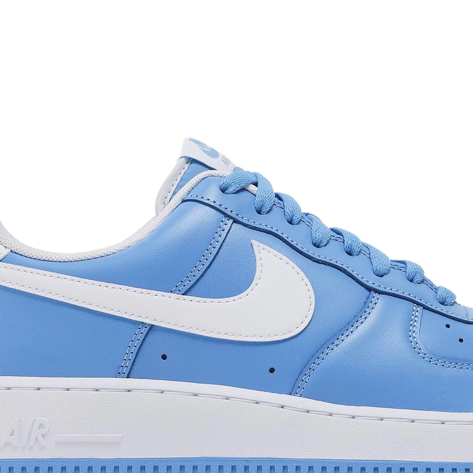 Nike Air Force 1 Low '07 'University Blue White' Sneakers (2021) - Men's Basketball Shoes for Casual Wear & Street Style Fashion