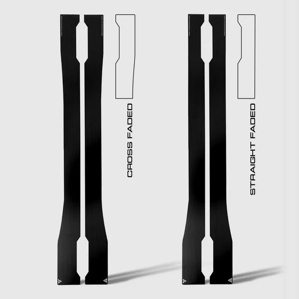 Aero Cross Faded Side Skirt Splitter Set for Scion FR-S, Subaru BRZ & Toyota GT86 (2013-2020) - Enhance Style & Downforce for Street Racing & Car Shows