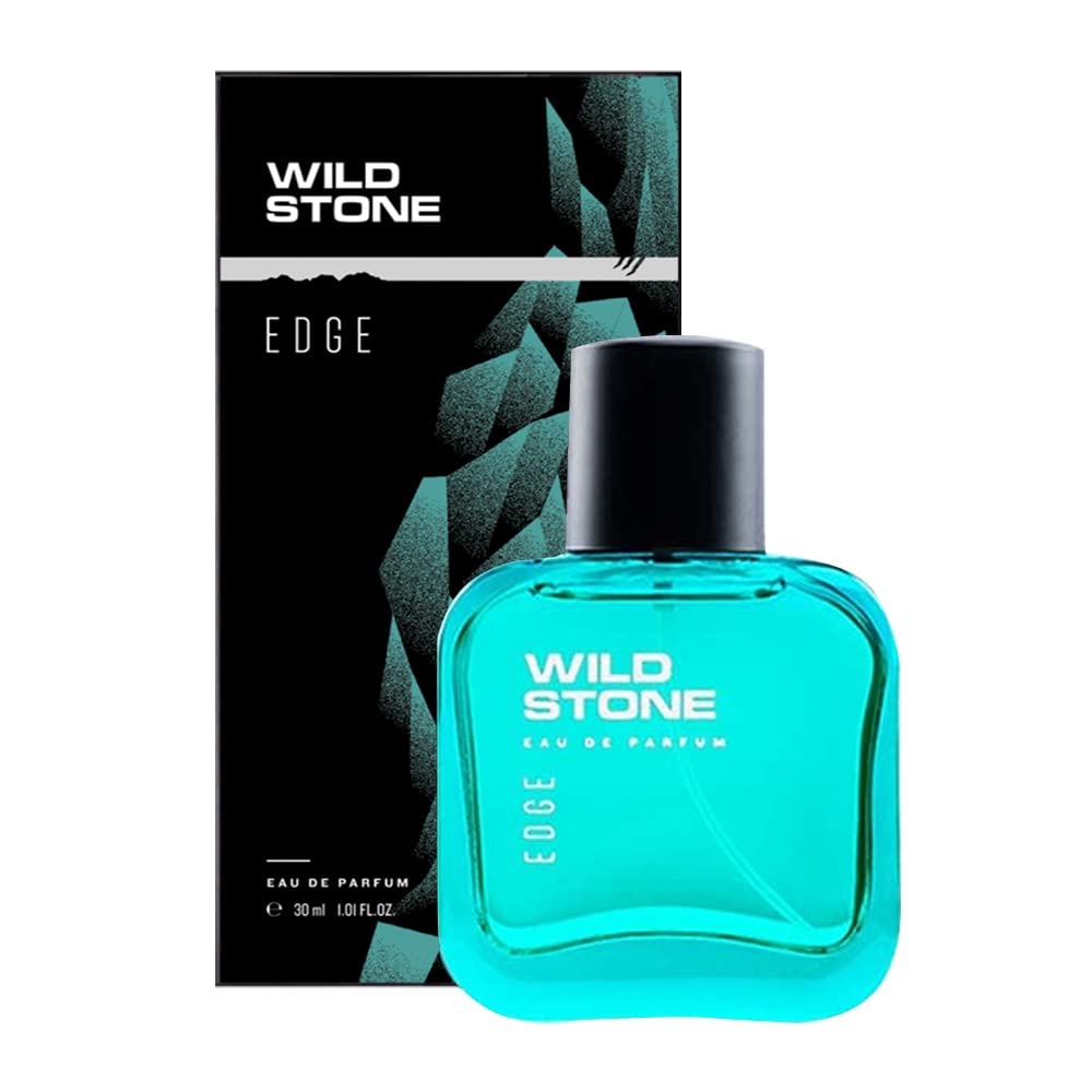 Wild Stone Edge Long Lasting Perfume for Men - 30ml Body Spray & Cologne | Fresh Masculine Fragrance for Daily Wear, Office & Date Night
