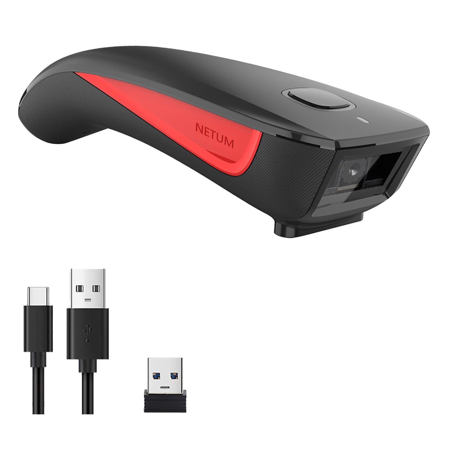 C990 2D Wireless Barcode Scanner - Fast & Accurate QR Code Reader for Retail, Warehouse, and Inventory Management | USB & Bluetooth Connectivity