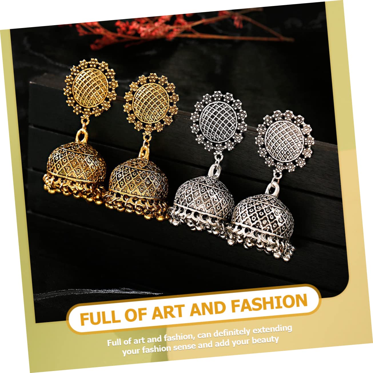 2 Pairs Fashion Hoop Earrings for Women - Alloy Circle Pendant Earrings - Trendy Miss Decor Jewelry for Daily Wear, Parties & Gifts