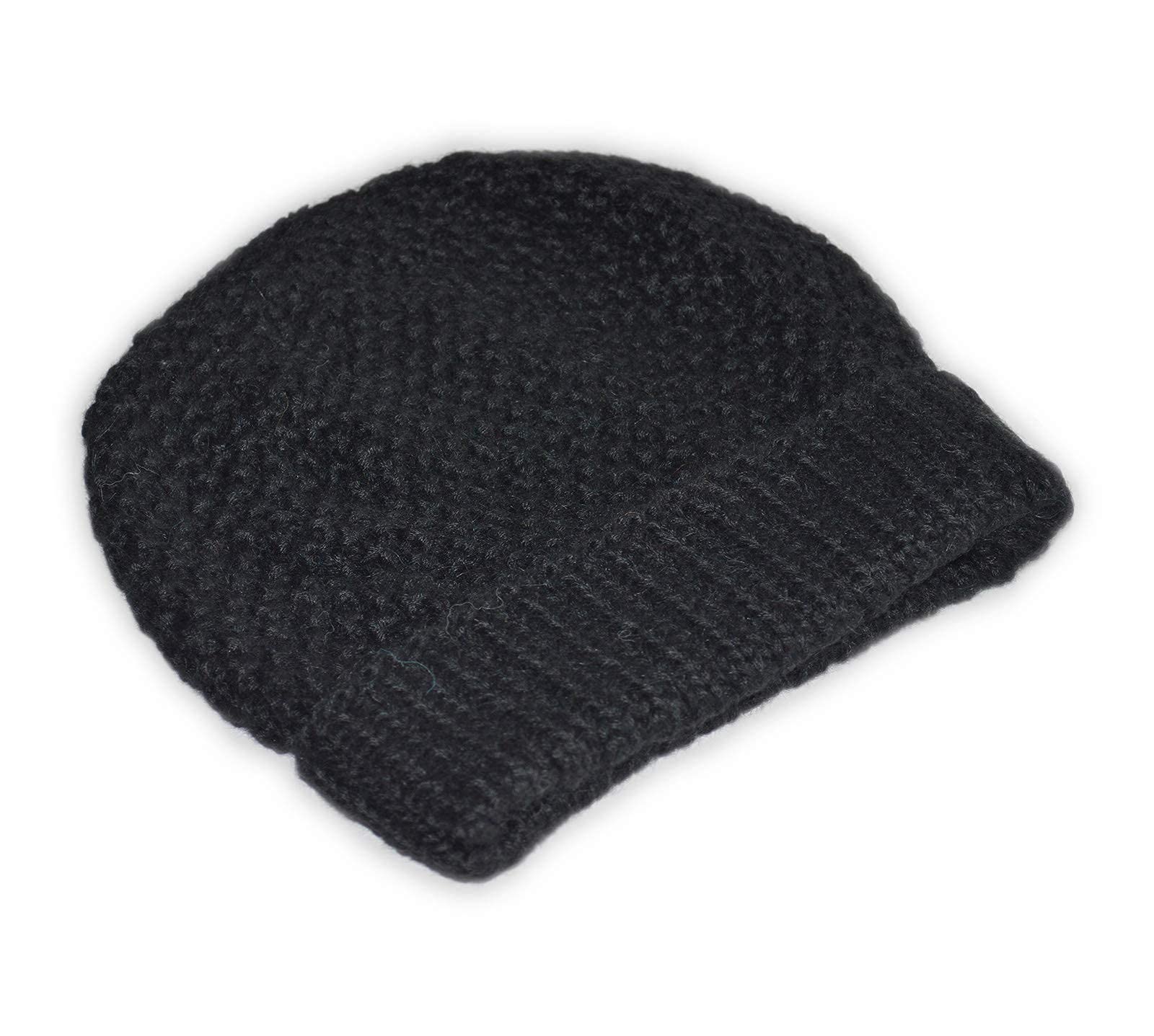 Women's Invisible World Baby Alpaca Wool Knit Beanie - Soft Winter Hat for Cold Weather, Outdoor Activities & Fashion Accessory
