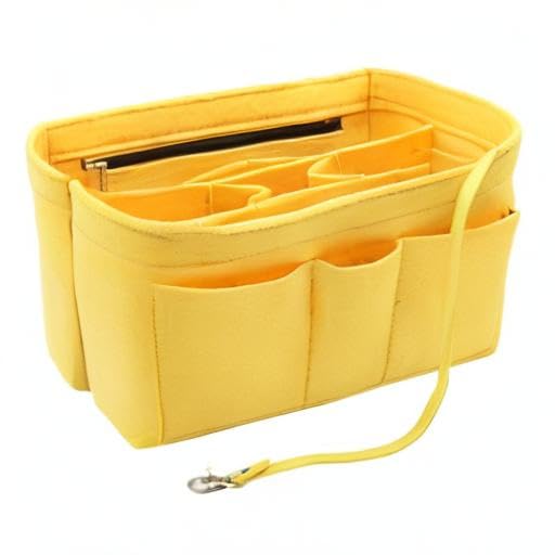 LEXSION Felt Insert Bag Organizer - Purse Organizer for Handbags - Fits Speedy & Neverfull - Perfect for Travel, Work & Daily Use