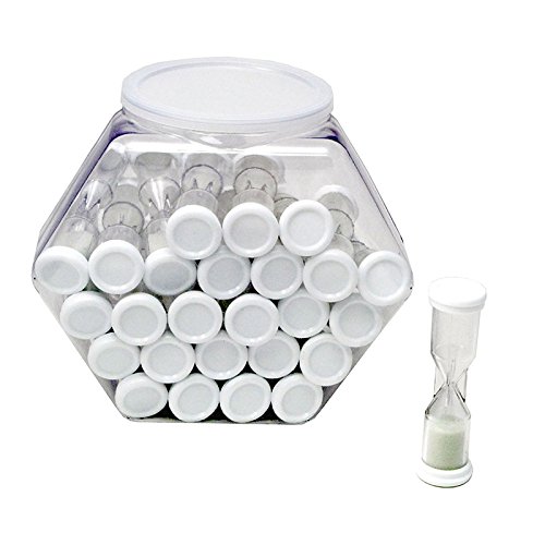 1 Minute Sand Timer Classpack - Set of 3 for Classroom Games & Activities