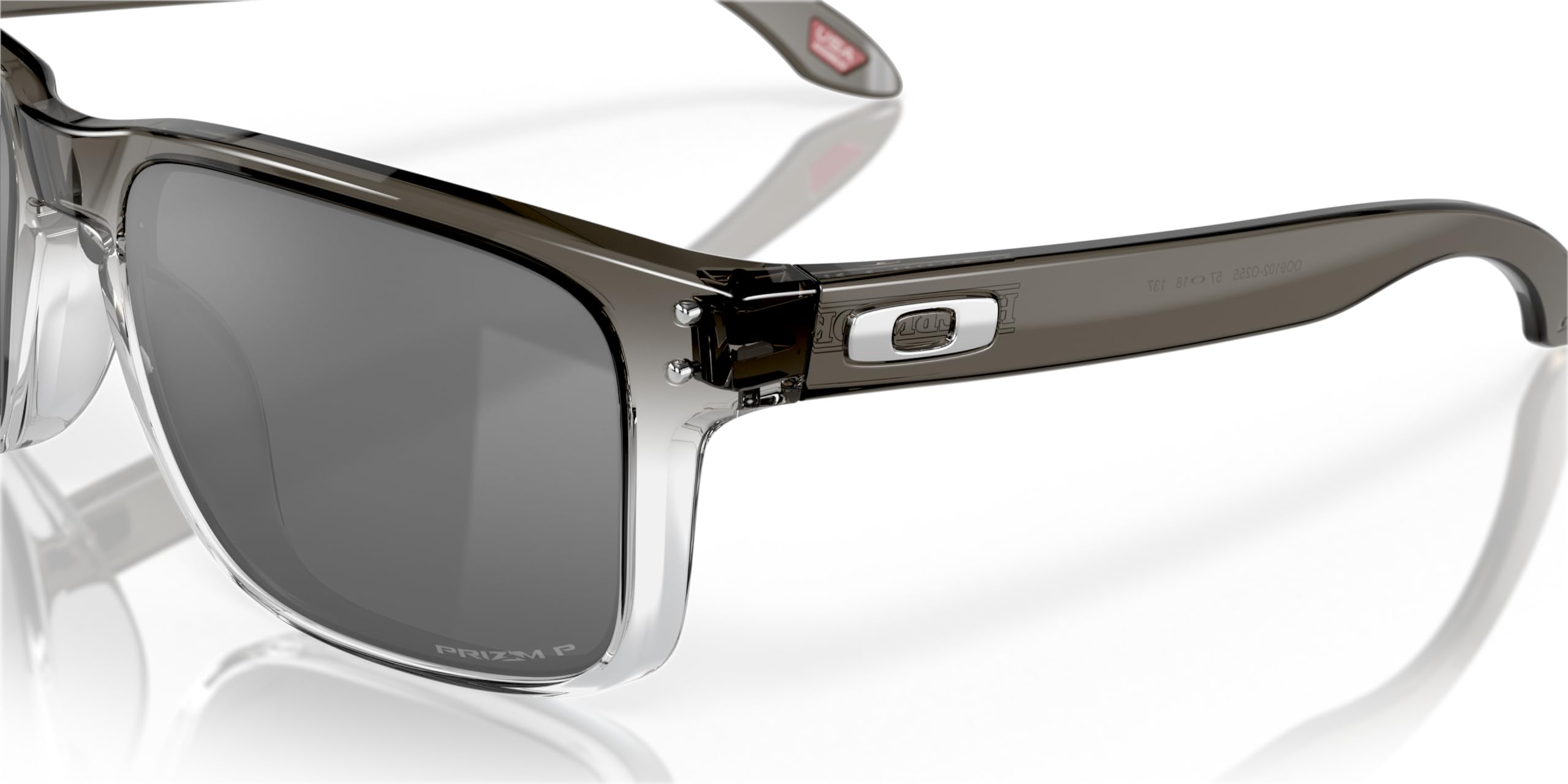 Oakley Men's Oo9102 Holbrook Polarized Square Sunglasses - UV Protection, Lightweight Frame for Driving, Running & Outdoor Sports