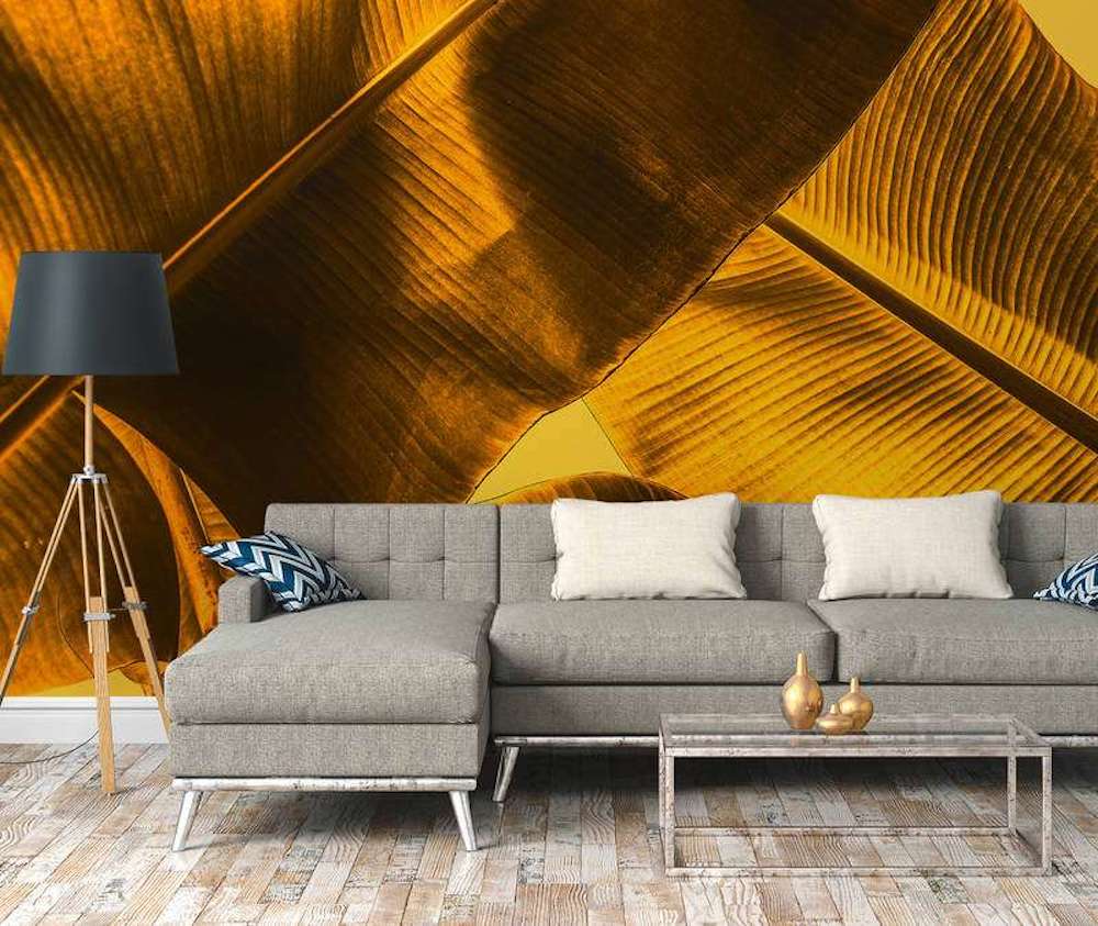 Design Walls Broken Leaf - Creative Wall Decor for Home & Office - Perfect for Living Room, Bedroom, and Workspace Aesthetics