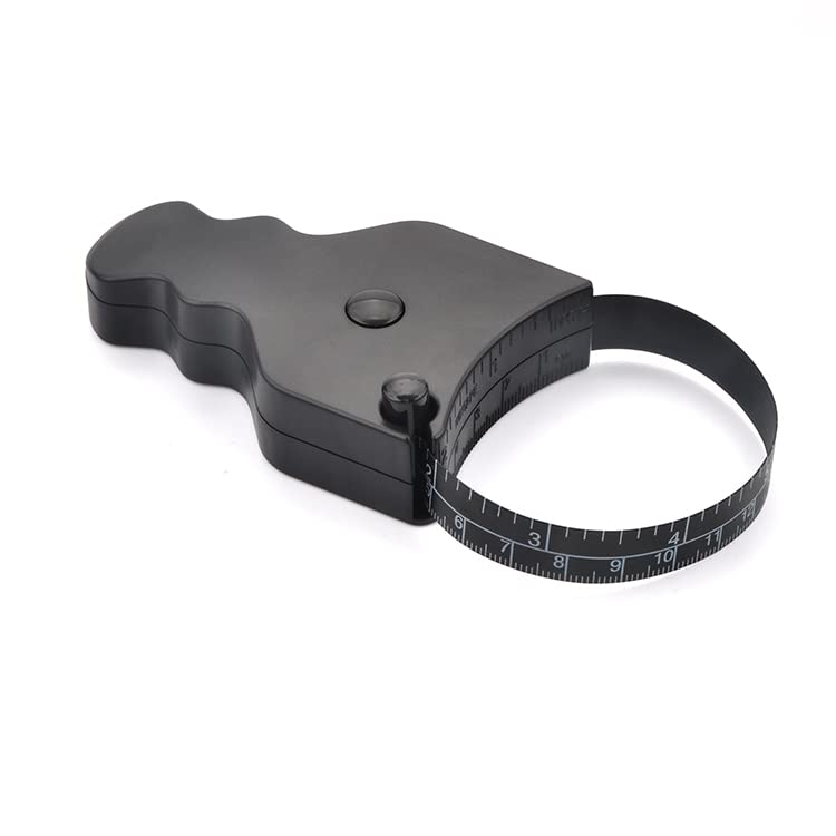 **60-Inch (150cm) Retractable Body Measuring Tape - Accurate Waist, Chest, Thigh & Arm Measurements for Weight Loss, Fitness & Tailoring | Locking Pin & Push-Button Design for Personal Trainers & Home Use**    *(Perfect for Tracking Body Fat, Sewing, Weight Loss Progress & Fitness Goals at Home or Gym)*