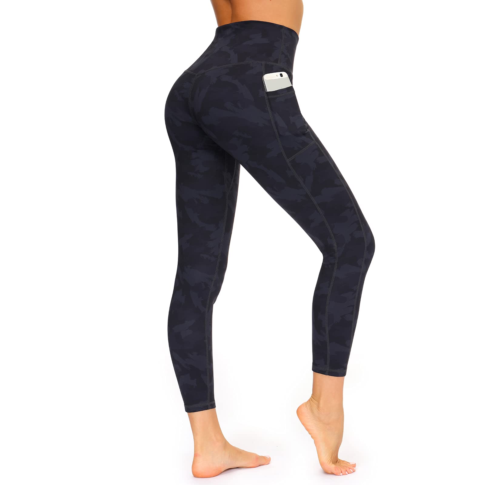 Youthor High Waisted Workout Leggings for Women - Yoga Pants with Pockets - Comfortable & Stretchy Gym Tights for Running, Yoga & Fitness