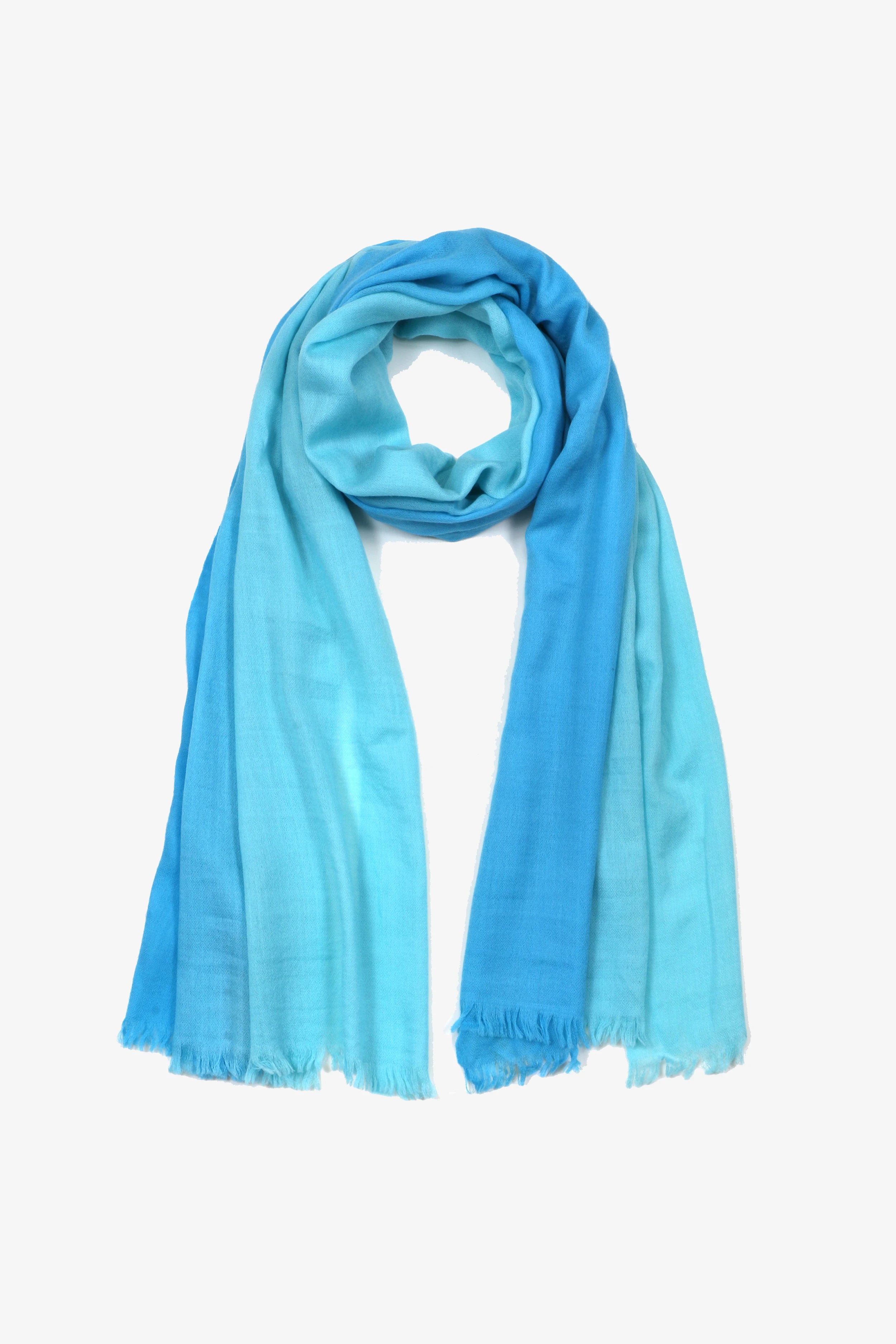 Essential Wrap - Soft & Stylish Sky Blue Scarf for Women - Perfect for Travel, Work & Casual Outfits