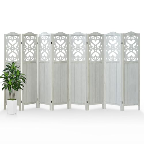 8 Panels Light Gray