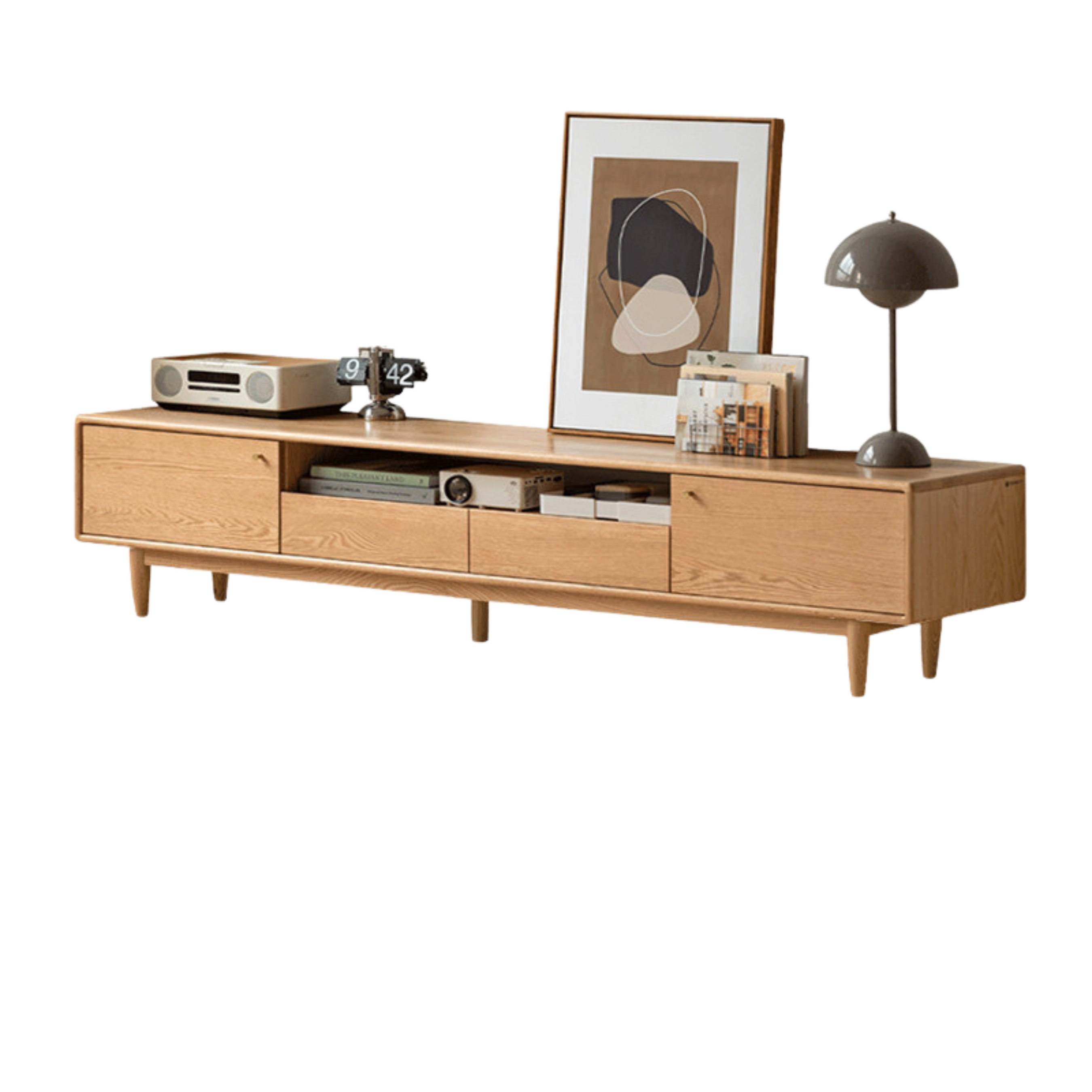 78.7x15.7x17.7 inch/ 200x40x45сm/ Natural wood color/ TV cabinet