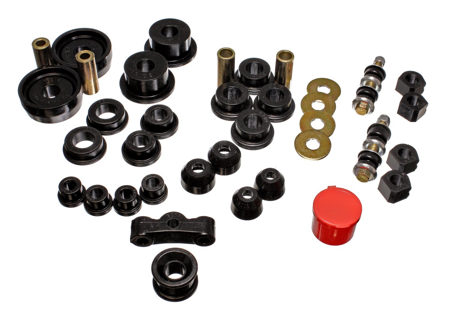Energy Suspension 16.18101G Master Bushing Kit - Compatible with Honda Civic & CRX (1984-2001) - Improves Handling & Ride Comfort - Perfect for Street Performance & Track Racing
